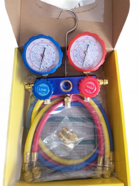 Manometru pentru freon R134A,R404A,R32,R410A instalatii climatizare